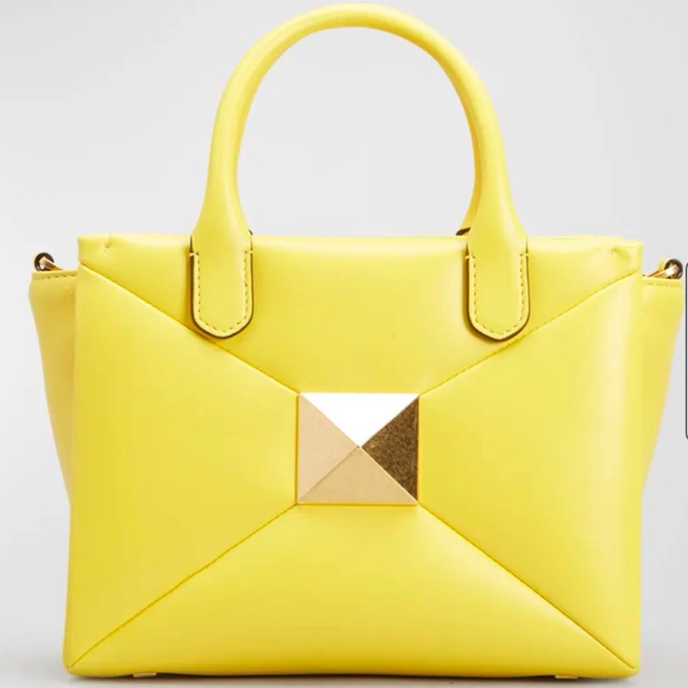 Valentino Garavani Vibrant Yellow Satchel